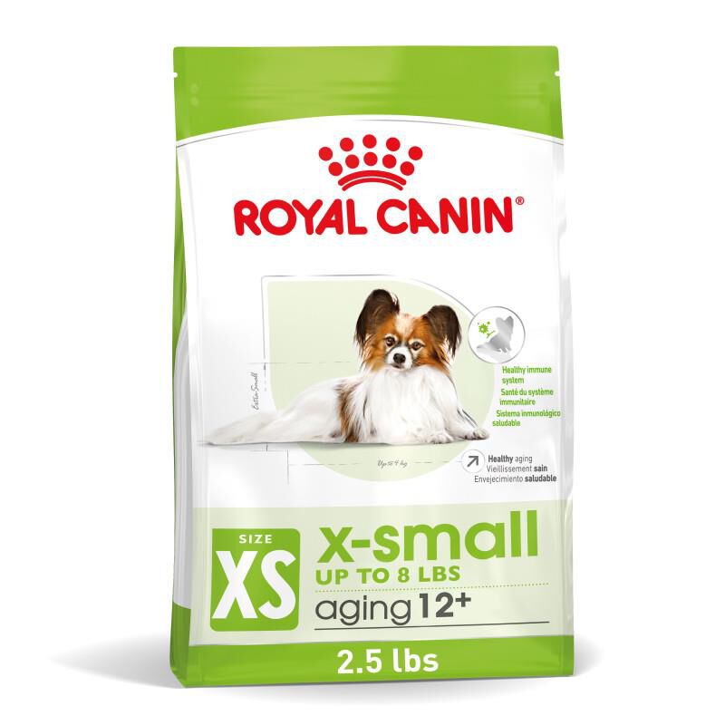 Royal Canin Size Health Nutrition X-Small Aging 12+ Dry Dog Food 2.5 lb bag