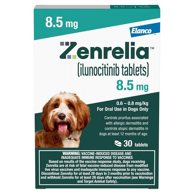 Zenrelia (ilunocitinib) Tablets for Dogs