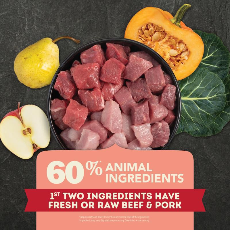 Acana Heritage Meats Formula Grain-Free Beef, Pork & Lamb Dry Dog Food, 25 lb. Bag