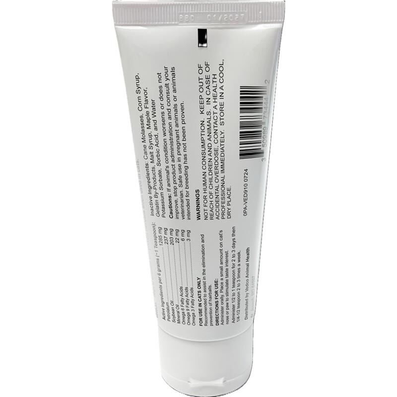 Vedalax Hairball Oral Gel for Cats