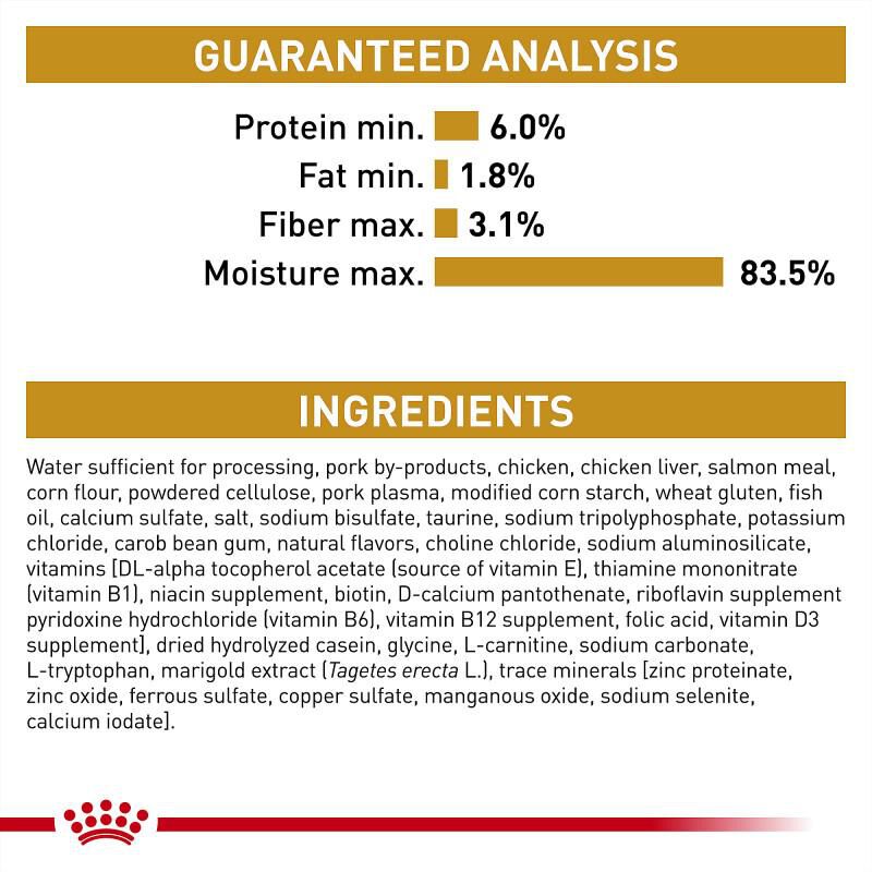 Royal Canin Veterinary Diet Adult Multifunction Urinary SO + Calm Thin Slices in Gravy Canned Cat Food, 24 x 3 oz cans