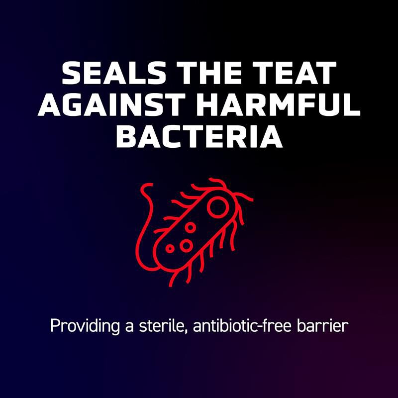 Lockout Teat Sealant for Dairy Cattle, 4 gm syringe x 144 ct pail
