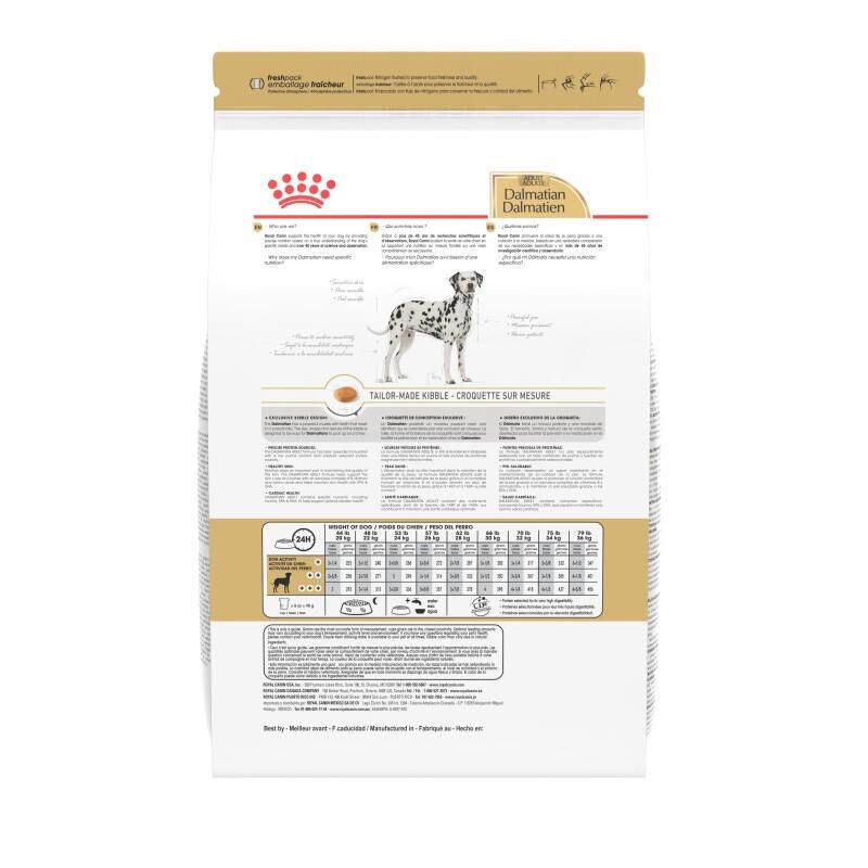 Royal Canin Breed Health Nutrition Dalmatian Adult Dry Dog Food, 30 lb bag