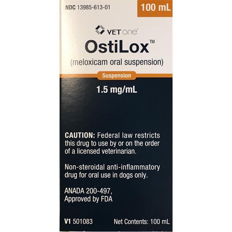 Ostilox Meloxicam 1.5 mg ml Oral Suspension for Dogs
