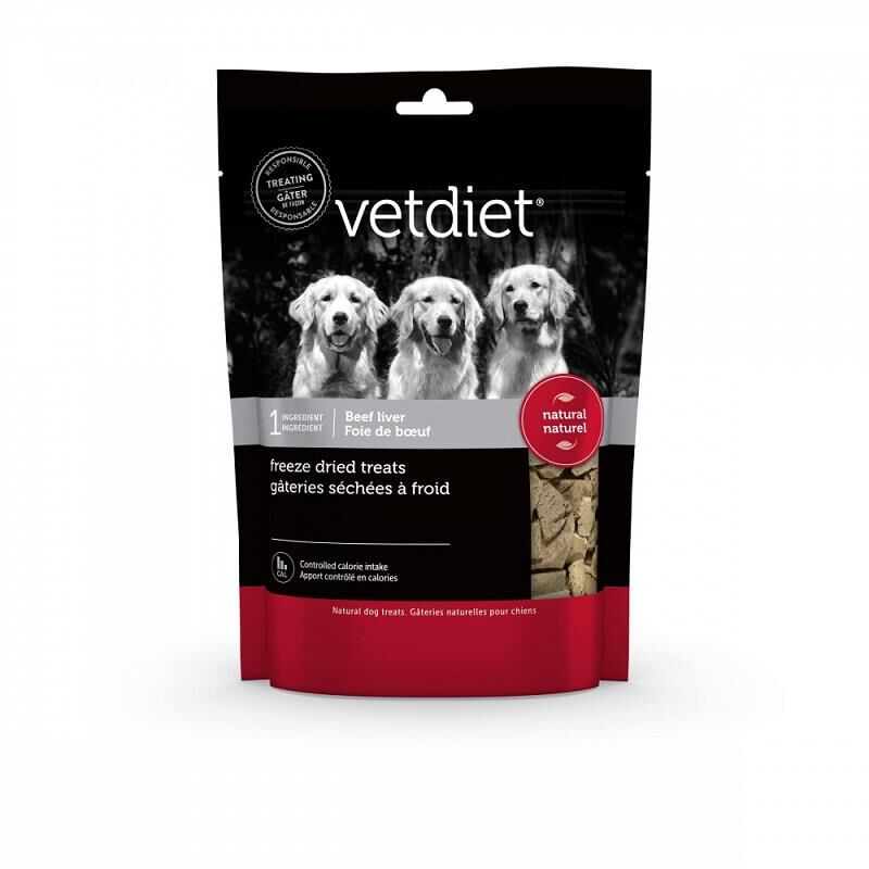 Vetdiet Freeze Dried Beef Liver Dog Treats