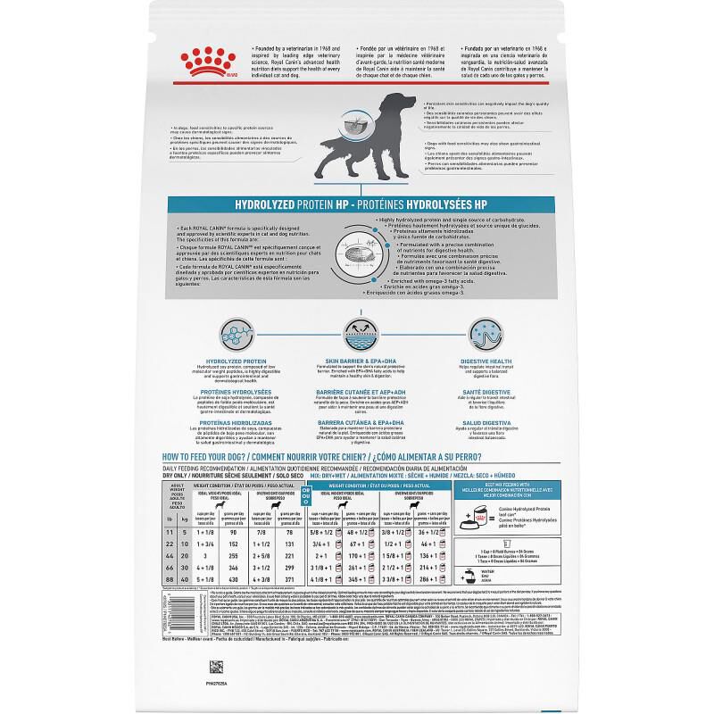 Royal Canin Veterinary Diet Adult Hydrolyzed Protein HP Dry Dog Food, 25.3 lb bag