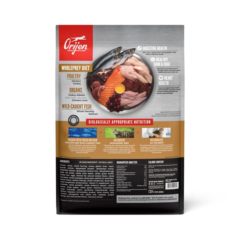 Orijen Original Cat Dry Food, 12 lbs
