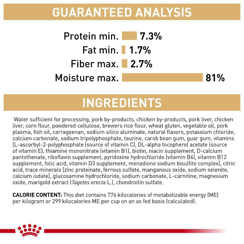 Royal Canin Breed Health Nutrition Labrador Retriever Adult Loaf in Sauce Canned Dog Food, 12 x 13.5 oz cans