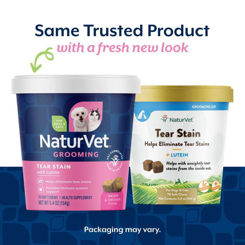 NaturVet Tear Stain Plus Lutein 70 Soft Chews