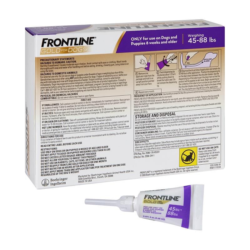 Frontline gold guarantee shop