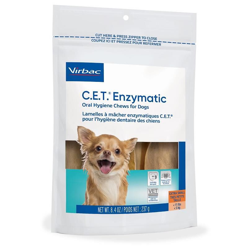 CET Enzymatic Oral Hygiene Chews for Dogs