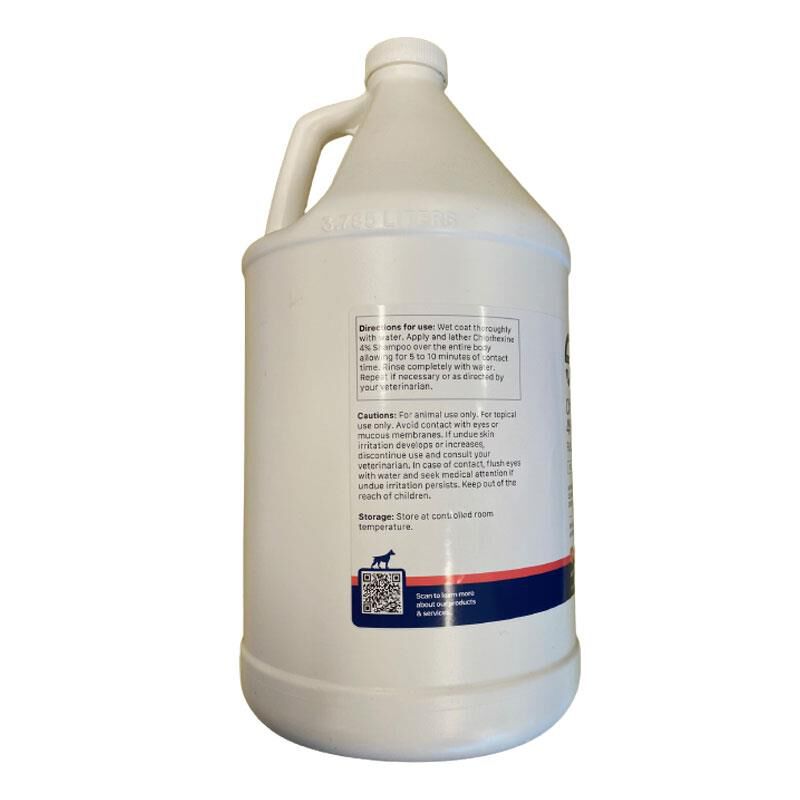 Chlorhexidine 4 Shampoo 1 Gal for Dogs, Cats & Horses
