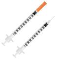UltiCare U-100 Insulin Syringes 29g, Box of 100 Needle 1/2 inch
