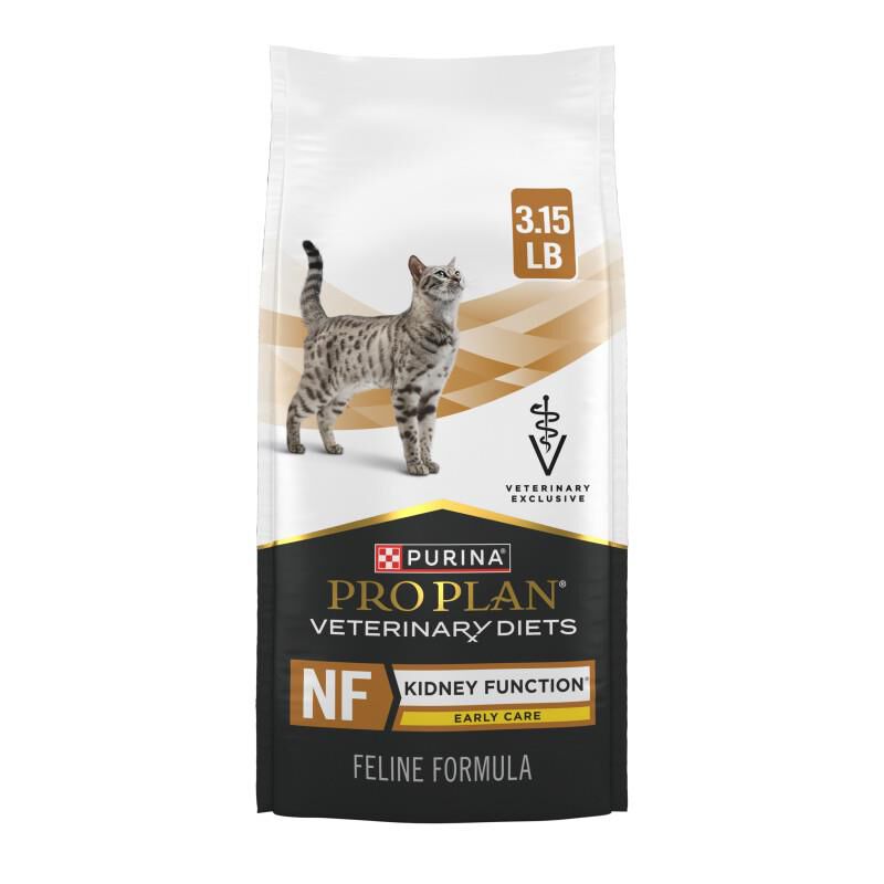 Purina Pro Plan Veterinary Diets NF Kidney Function Early Care Adult Dry Cat Food, 3.15 lbs