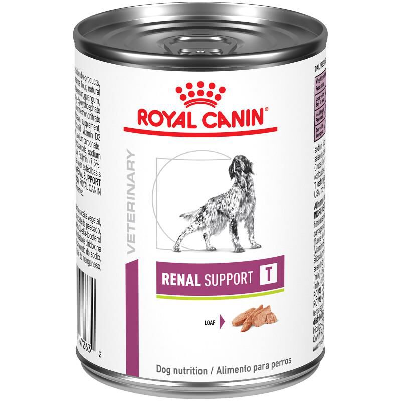 Royal Canin Veterinary Diet Adult Renal Support T Loaf Canned Dog Food, 24 x 13.5 oz cans