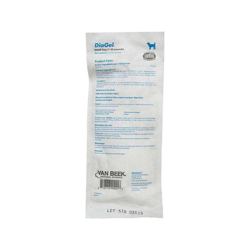 DiaGel Canine Small Dog 1 - 30 lbs, Blue