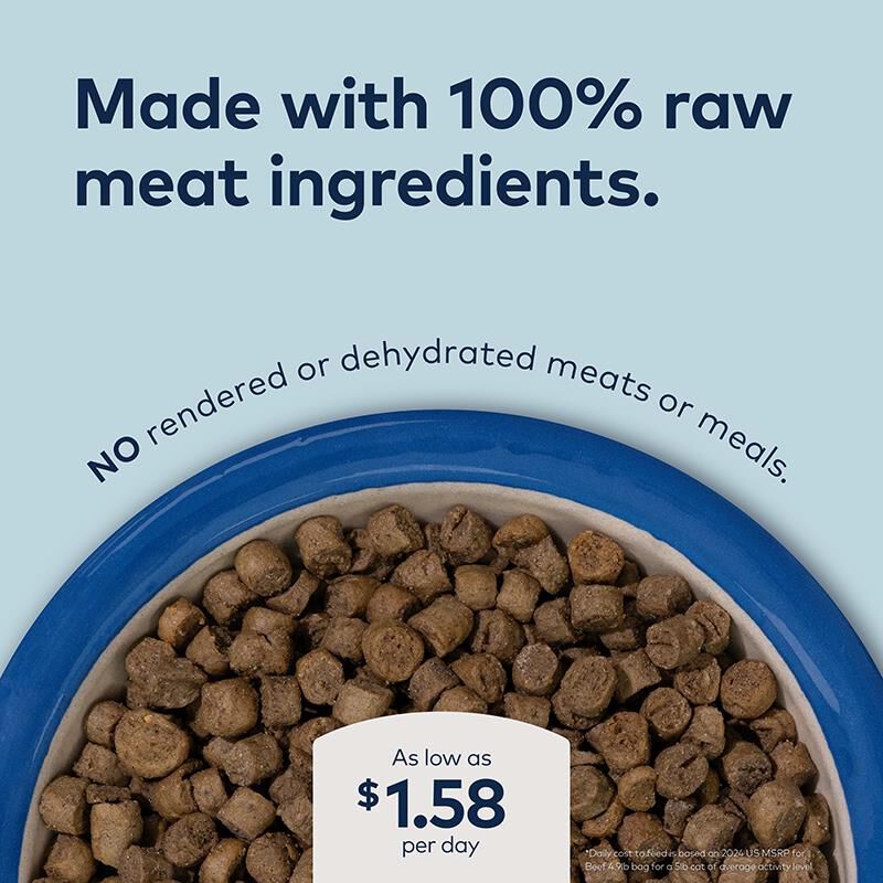 ZIWI Peak Steam & Dried Beef with Southern Blue Whiting Recipe Cat Food, 4.9 lb