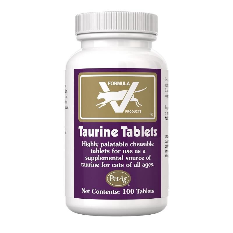 Buy Taurine 100 Ct for cats Feline Taurine Chewable Tablets