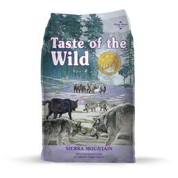 Taste of The Wild Sierra Mountain Canine Formula w/Roasted Lamb, 28 lbs