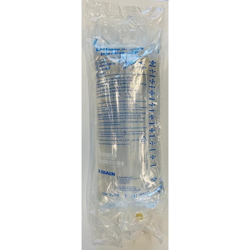Lactated Ringers Solution 1 Liter