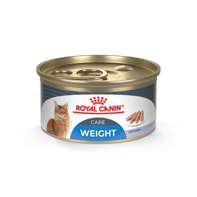 Royal Canin Feline Care Nutrition Adult Weight Care Loaf in Sauce Canned Cat Food, Case of 24