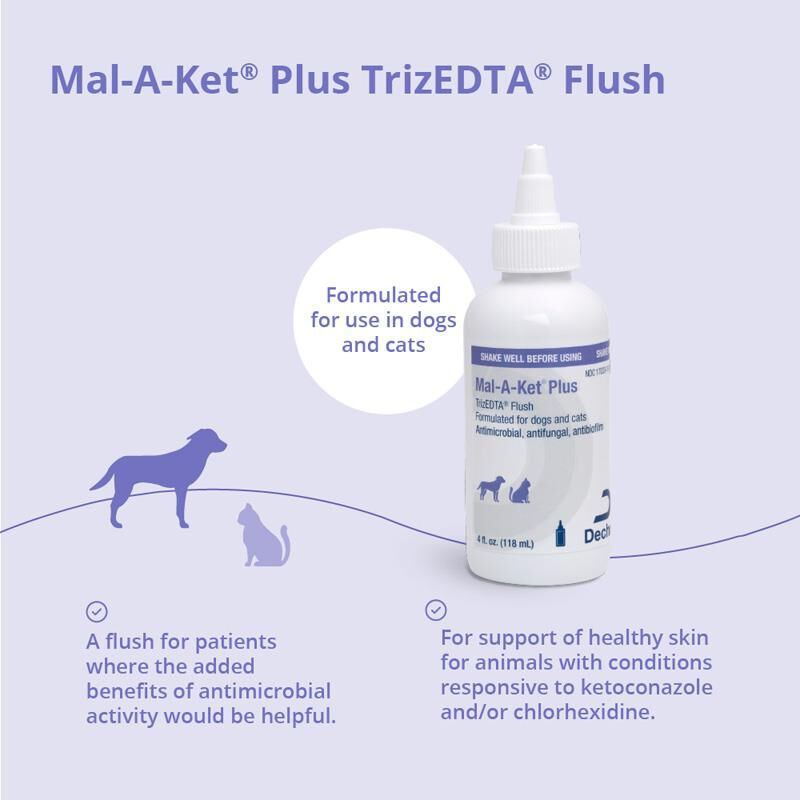 Mal-A-Ket Plus TrizEDTA Flush, 4 oz