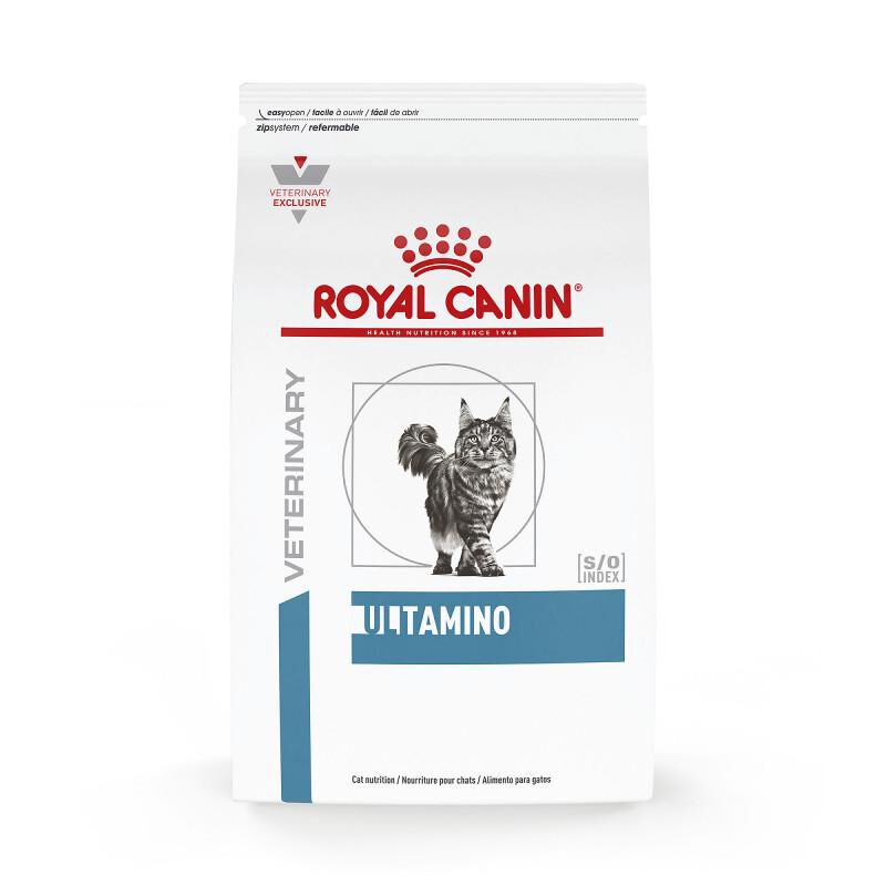 Royal Canin Veterinary Diet Adult Ultamino Dry Cat Food, 5.5 lb bag