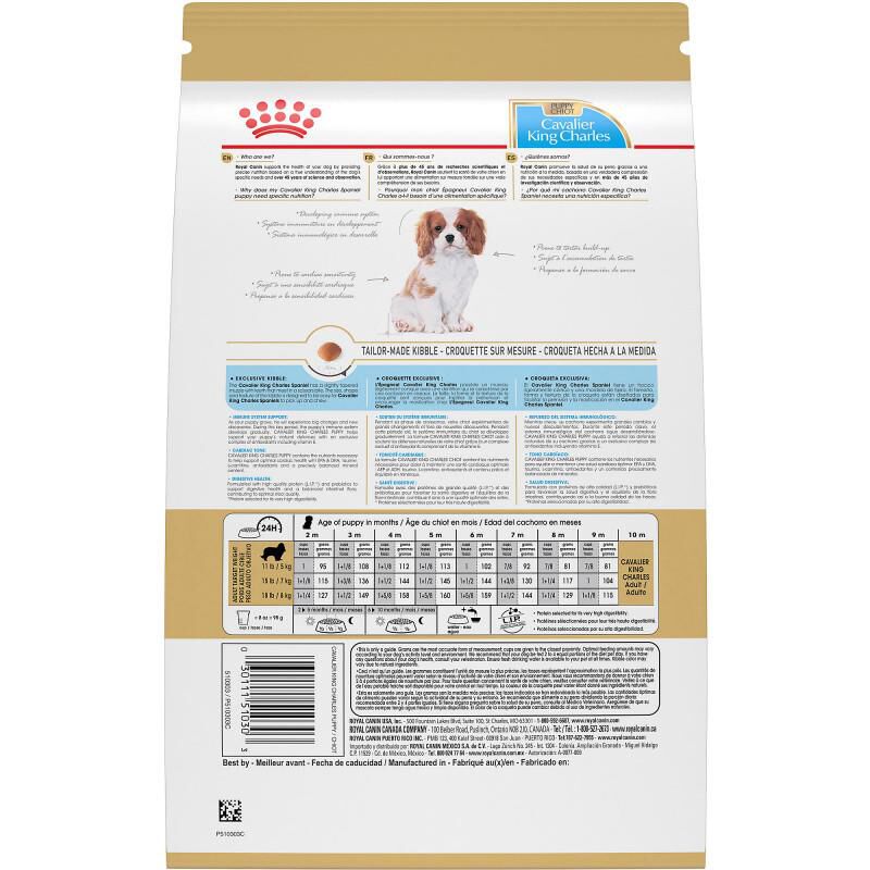 Royal Canin Breed Health Nutrition Cavalier King Charles Puppy Dry Dog Food, 3 lb bag