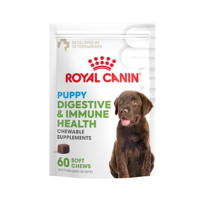 Royal Canin Puppy Digestive & Immune Health Chewable Supplements, 60 Soft Chews