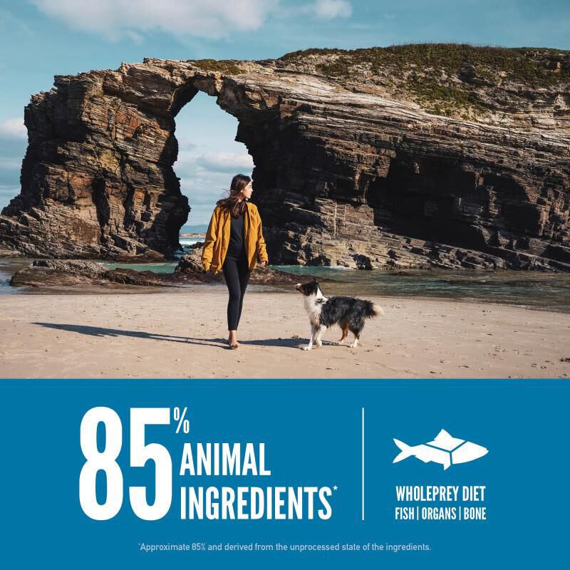 Orijen Six Fish Biologically Appropriate Fresh Fish & Sea Vegetables Dry Dog Food, 23.5 lb. Bag