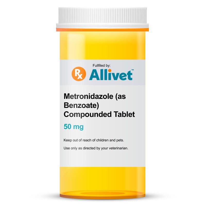 Metronidazole (as Benzoate) Compounded Tiny Tablet