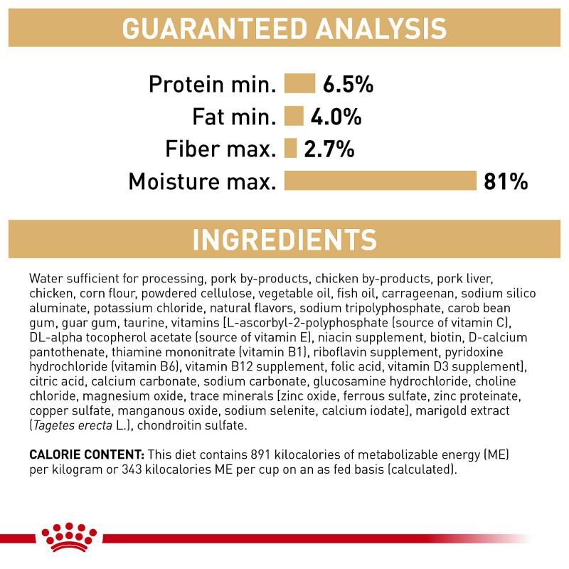 Royal Canin Breed Health Nutrition German Shepherd Adult Loaf in Sauce Canned Dog Food, 12 x 13.5 oz cans