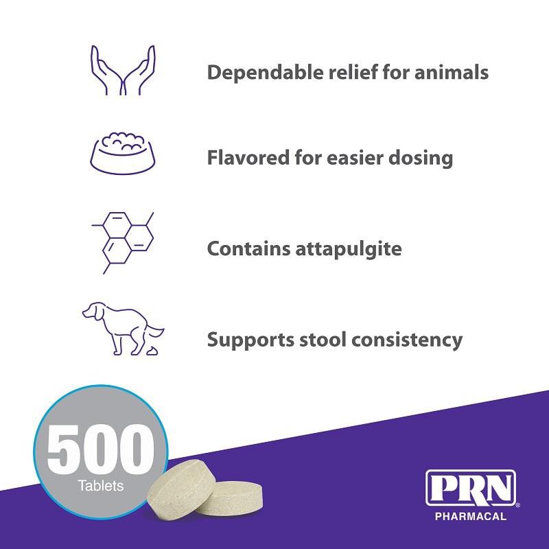 Endosorb AntiDiarrheal Tablets For Dogs & Cats