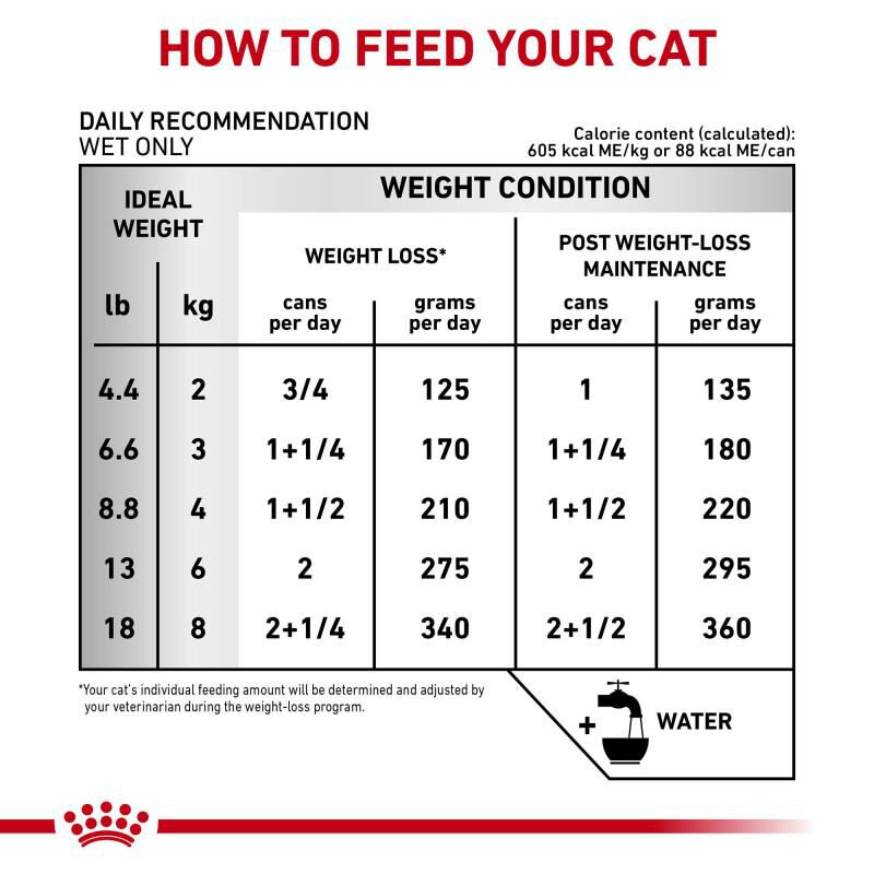 Royal Canin Veterinary Diet Adult Multifunction Urinary SO + Satiety + Calm Loaf in Sauce Canned Cat Food, 24 x 5.1 oz cans