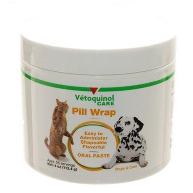 Vetoquinol Pill Wrap for Dogs & Cats, 4-oz