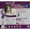 Vectra 3D for Dogs M 21-55 lbs Blue 3 Month Supply