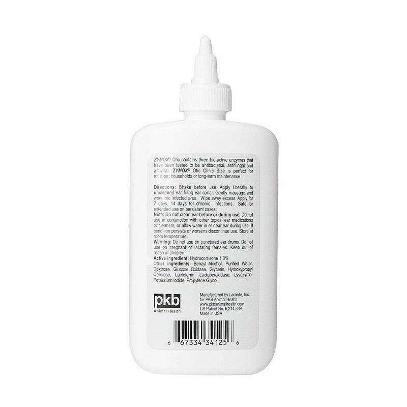 Zymox Otic 1.0% Hydrocortisone 8 oz