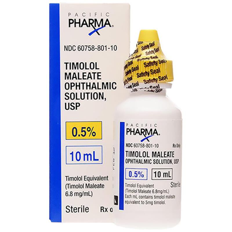 Timolol Ophthalmic Solution 0.5%, 10 ml