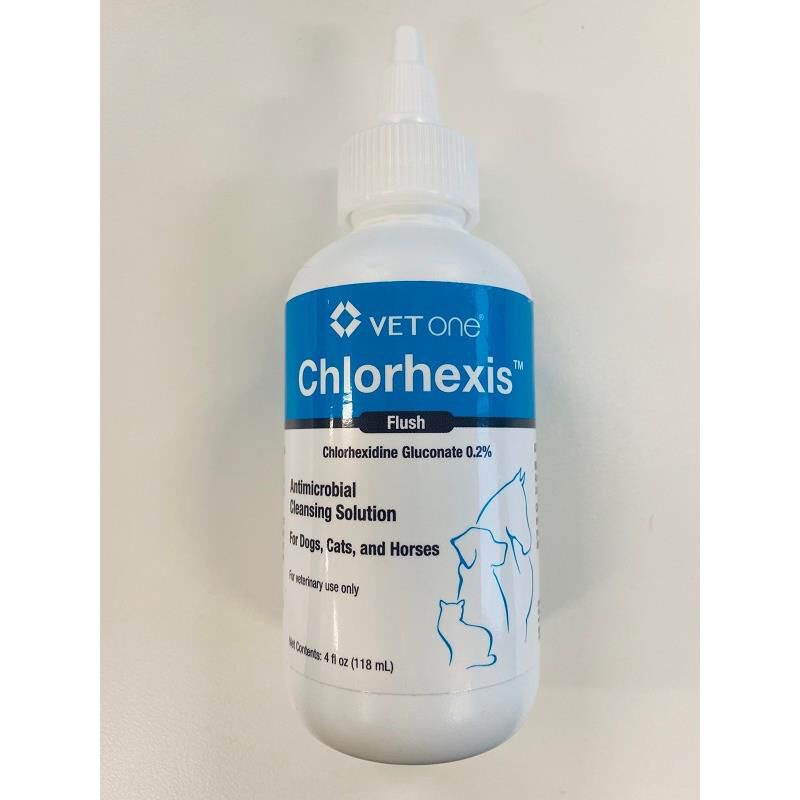 Chlorhexis Flush Antimicrobial Cleansing and Drying Solution 4 oz