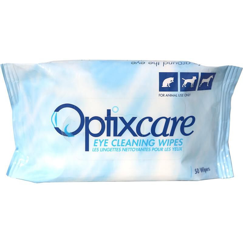Optixcare Eye Cleaning Wipes Allivet