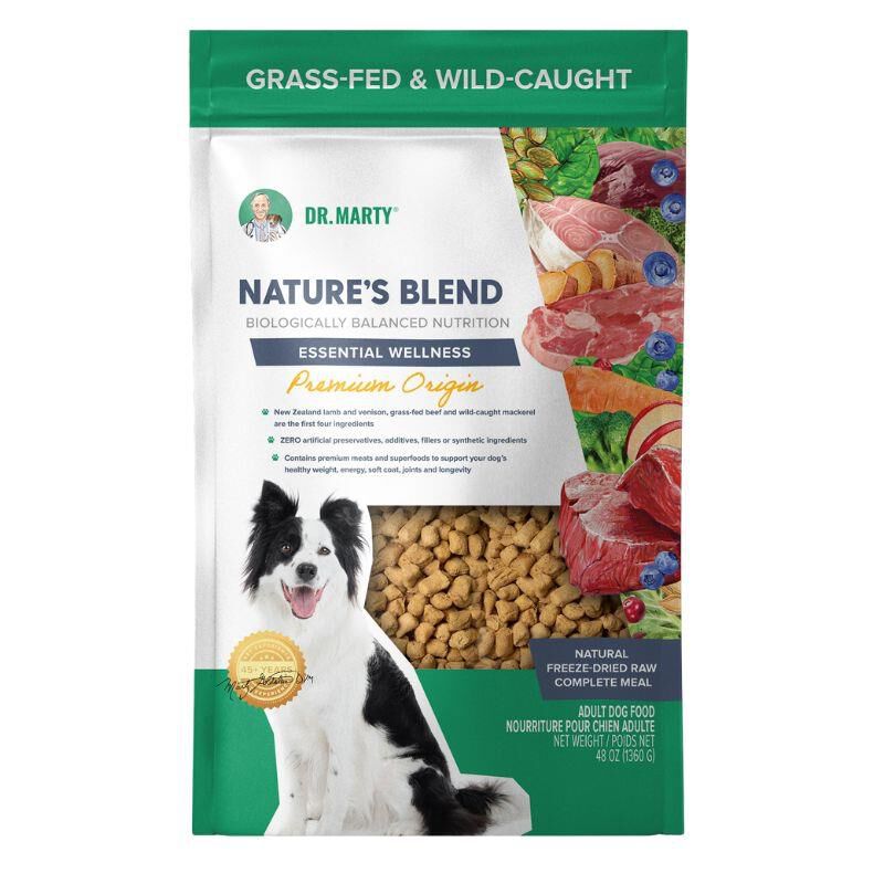 Dr. Marty Nature's Blend Essential Wellness Premium Origin Freeze-Dried Raw Adult Dog Food