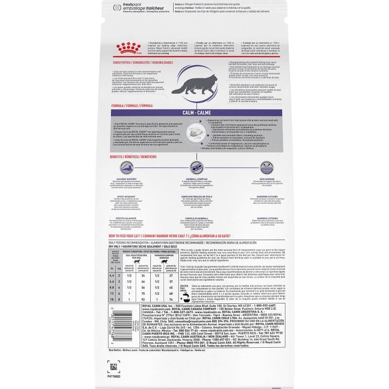 Royal Canin Veterinary Diet Adult Calm Dry Cat Food, 8.8 lb bag