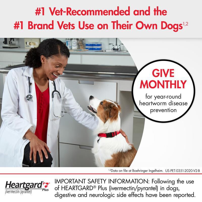 Heartgard Plus Chewables for Dogs - Protects from Heartworm