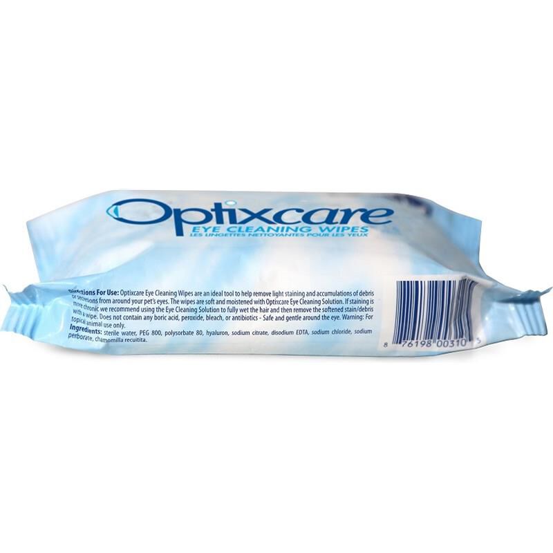 Optixcare Eye Cleaning Wipes Allivet