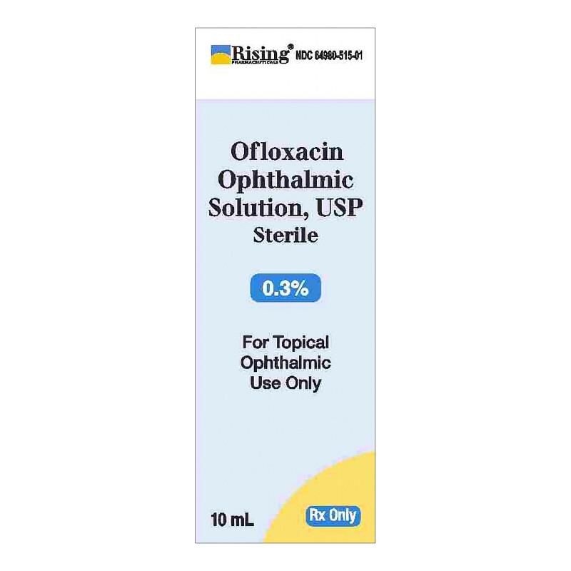 Ofloxacin Ophthalmic Solution, USP 0.3%, 10 ml