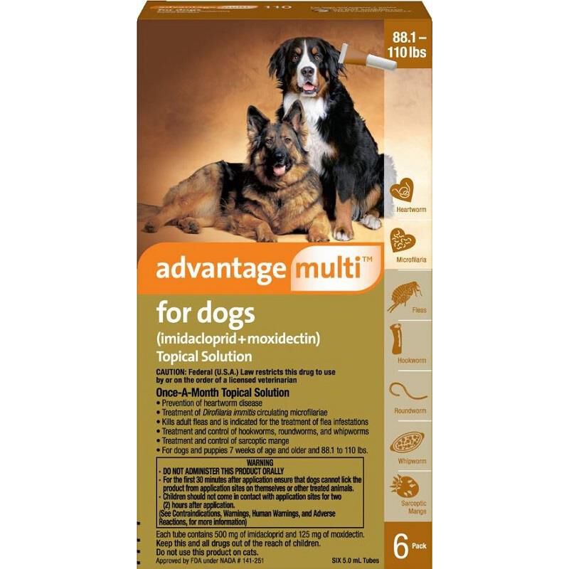 55 Lbs Advantage Multi Red Advantage Multi For Puppies Advantage
