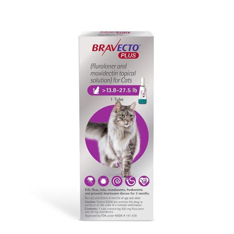 Bravecto Plus Topical Solution for Cats