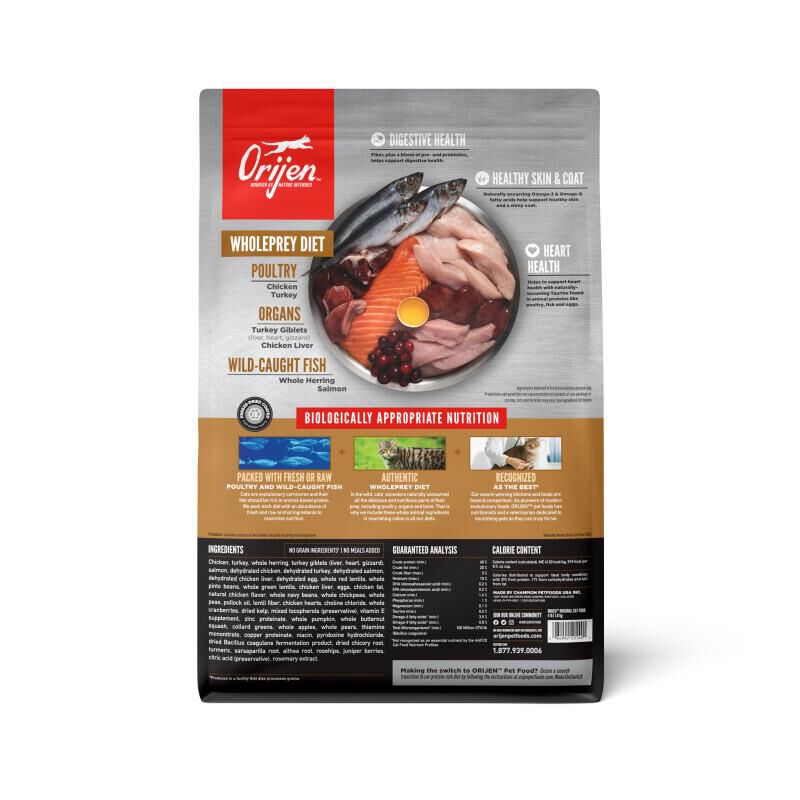 Orijen Original Cat Dry Food, 4 lbs