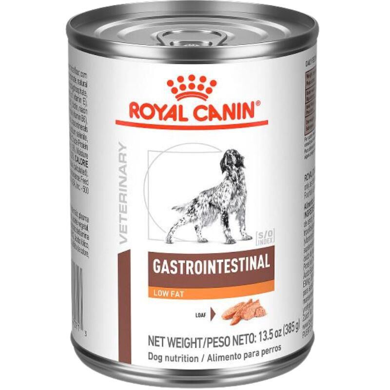 Royal Canin Veterinary Diet Adult Gastrointestinal Low Fat Canned Dog Food Wet Loaf, 12 x 13.5 oz cans