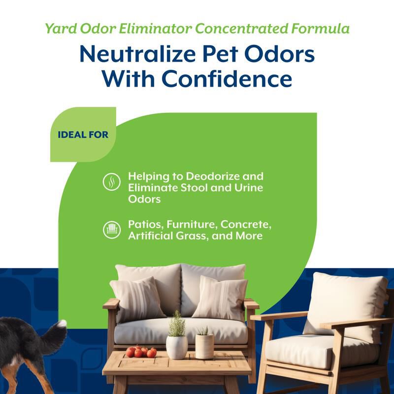 NaturVet Yard Odor Eliminator, 32 oz Spray